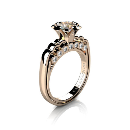 Caravaggio-Classic-14K-Rose-Gold-1-0-Carat-Champagne-and-White-Diamond-Engagement-Ring-R637-14KRGDCHD-P