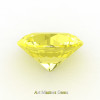 Art Masters Gems Calibrated 2.0 Ct Round Canary Yellow Sapphire Created Gemstone RCG0200-YS
