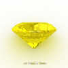 Art Masters Gems Calibrated 2.0 Ct Round Yellow Sapphire Created Gemstone RCG0200-YS