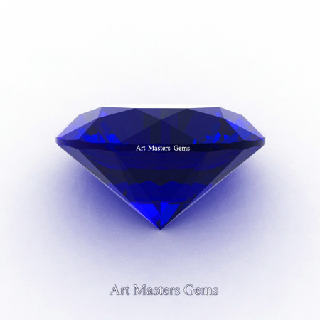 Art-Masters-Gems-Standard-0-1-0-Ct-Round-Blue-Sapphire-Created-Gemstone-RCG0100-BS-FRONT