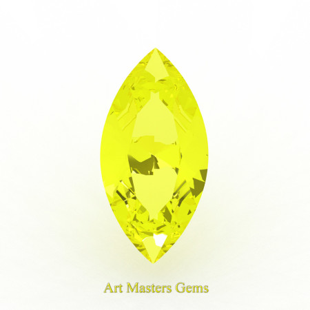 Art-Masters-Gems-Standard-2-5-0-Ct-Marquise-Yellow-Sapphire-Created-Gemstone-MCG0250-YS