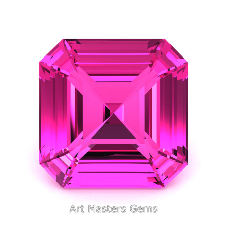 Art-Masters-Gems-Standard-3-0-0-Carat-Asscher-Cut-Pink-Sapphire-Created-Gemstone-ACG300-PS-T