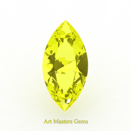 Art-Masters-Gems-Standard-3-0-0-Ct-Marquise-Yellow-Sapphire-Created-Gemstone-MCG0300-YS