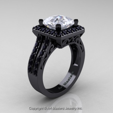 Art_Deco_14K_Black_Gold_3_0_Ct_Royal_Emerald_Cut_White_and_Black_Diamond_Engagement_Ring_Wedding_Ring_R262_14KBGBDD_P_jpg-100749-500×500
