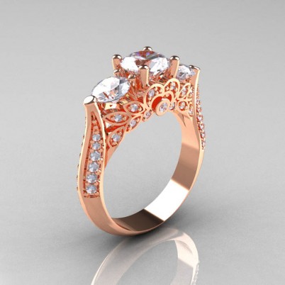 Classic-Three-Stone-Rose-Gold-Diamond-Engagement-Ring-R200-RGDWS-P-402×402