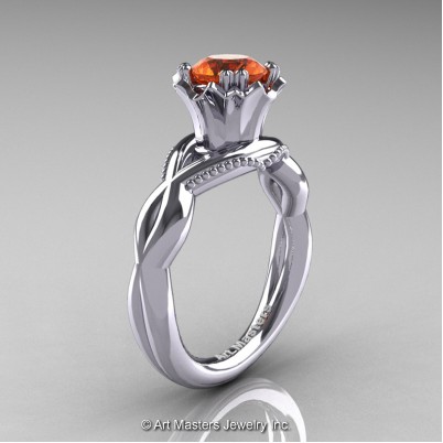 Faegheh-Modern-Classic-14K-White-Gold-1-0-Ct-Orange-Sapphire-Solitaire-Engagement-Ring-R290-14KWGOS-P-402×402