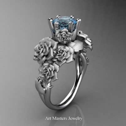 Nature-Inspired-14K-White-Gold-1-0-Ct-Blue-Topaz-Rose-Bouquet-Leaf-and-Vine-Engagement-Ring-R427-14KWGSBT-P-402×402-2